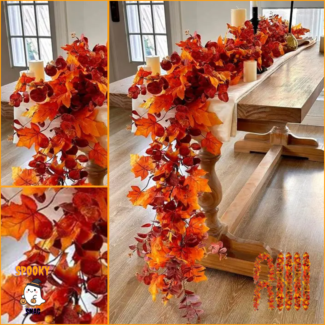 SpookySnag Faux Maple Leaves
