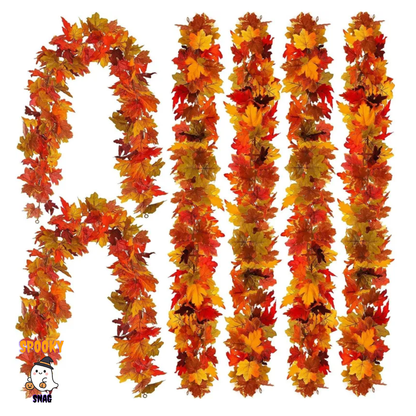 SpookySnag Faux Maple Leaves