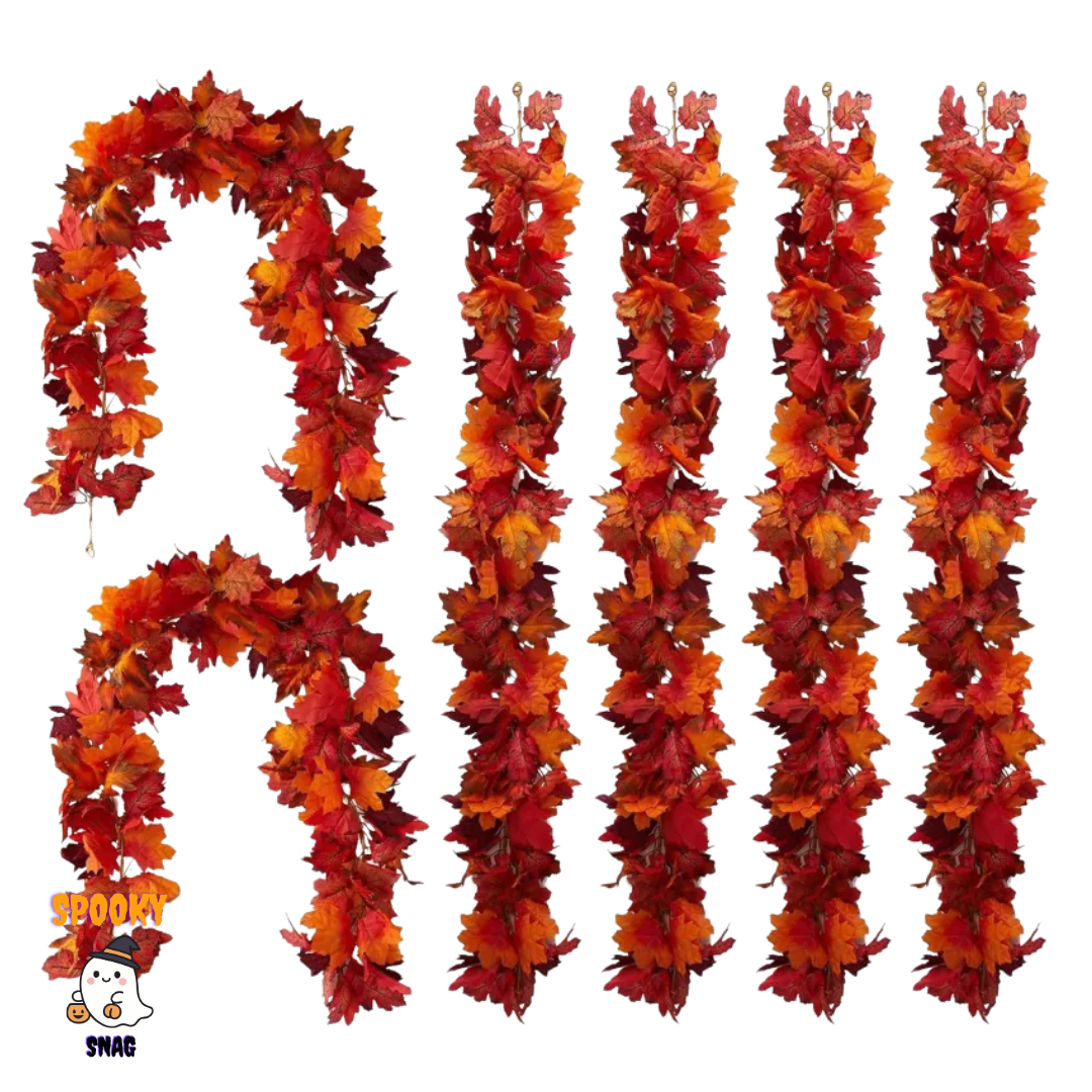 SpookySnag Faux Maple Leaves