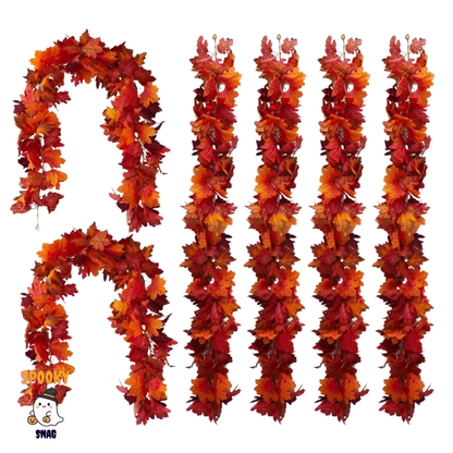 SpookySnag Faux Maple Leaves
