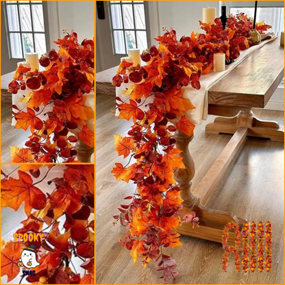 SpookySnag Faux Maple Leaves